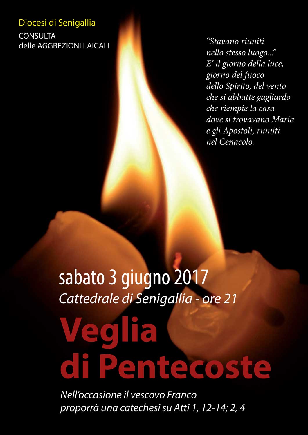 Veglia di Pentecoste – 3 giugno 2017