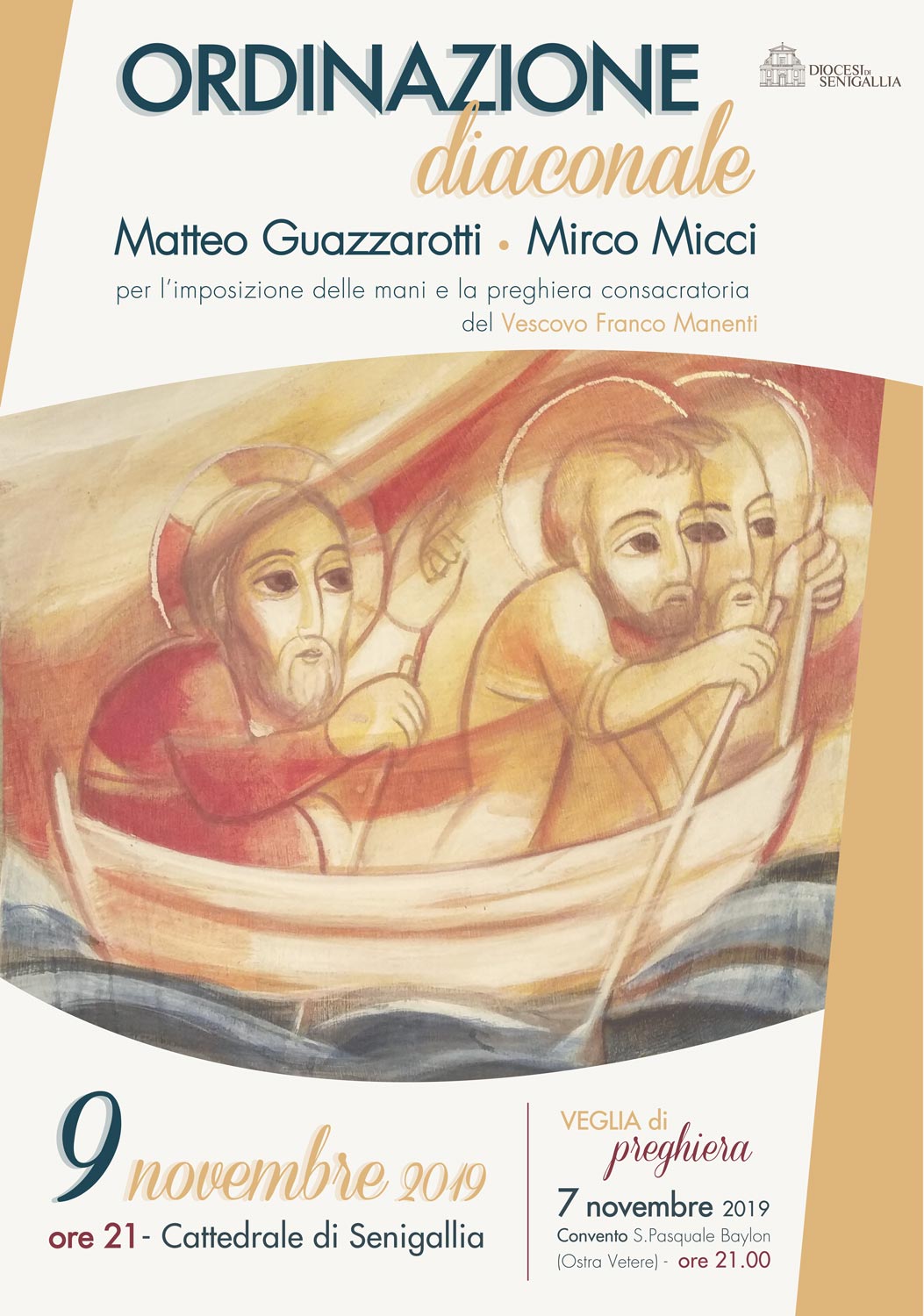 Ordinazione diaconale di Matteo Guazzarotti e Mirco Micci – 9 novembre 2019