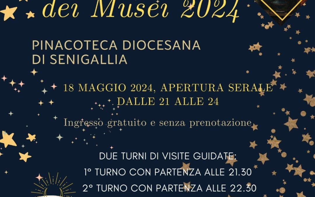 Apertura straordinaria della Pinacoteca Diocesana per la Notte dei Musei – Sabato 19 Maggio 2024