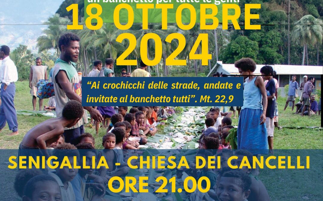 Veglia Missionaria Diocesana – Venerdì 18 ottobre 2024, Chiesa dei Cancelli a Senigallia